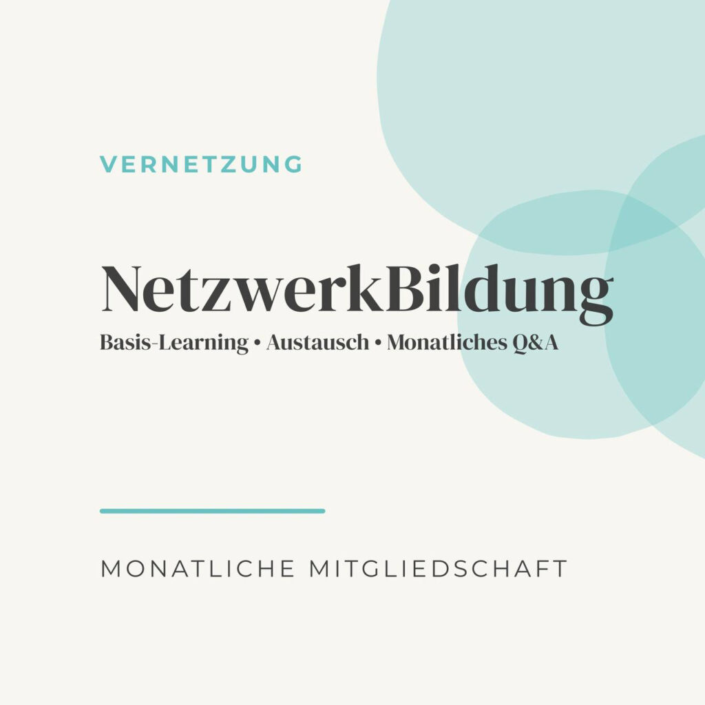 Produktbild NetzwerkBildung
